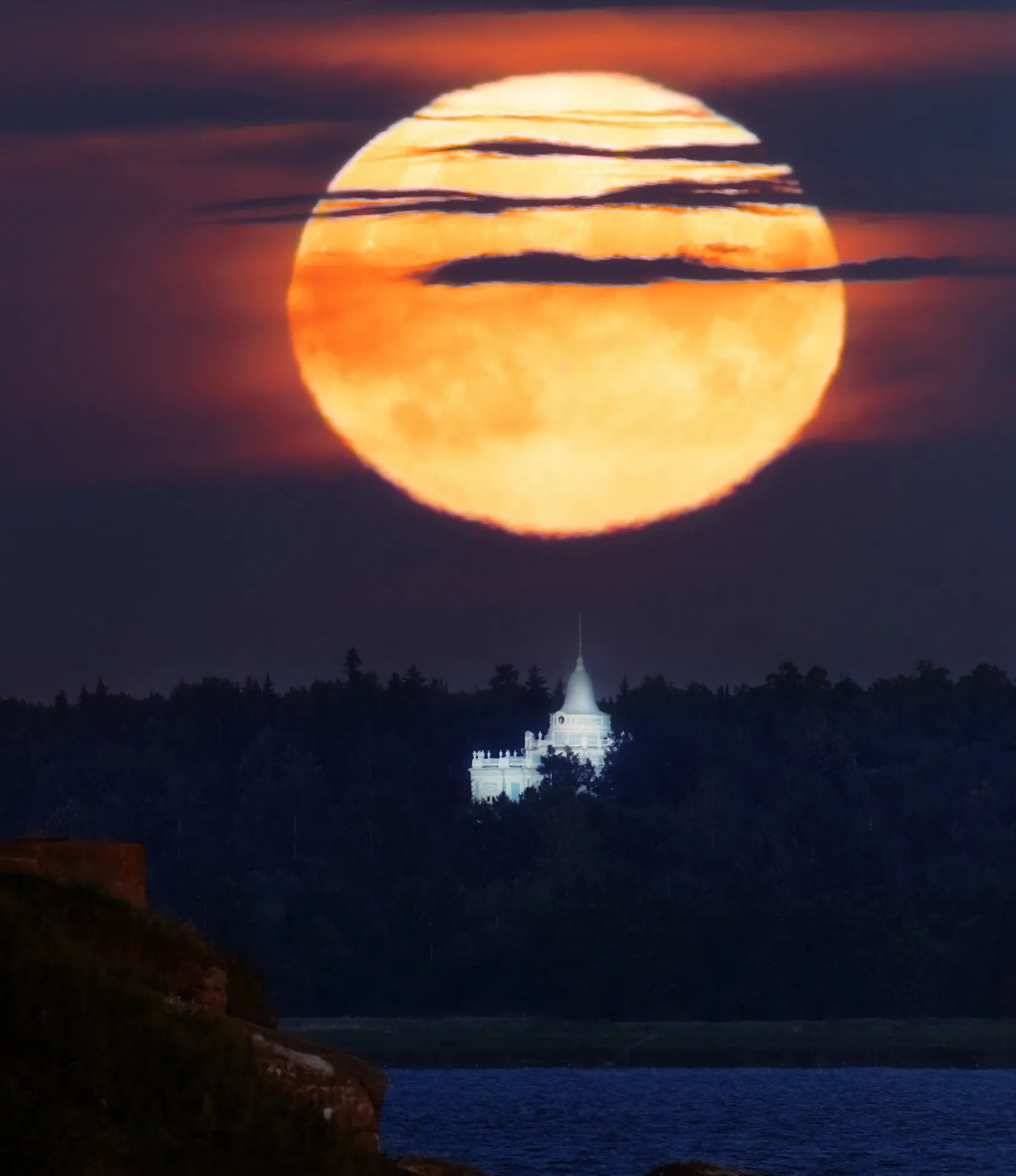 Съемка Лахта Центра с дистанции